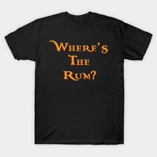 Where's the Rum T-Shirt